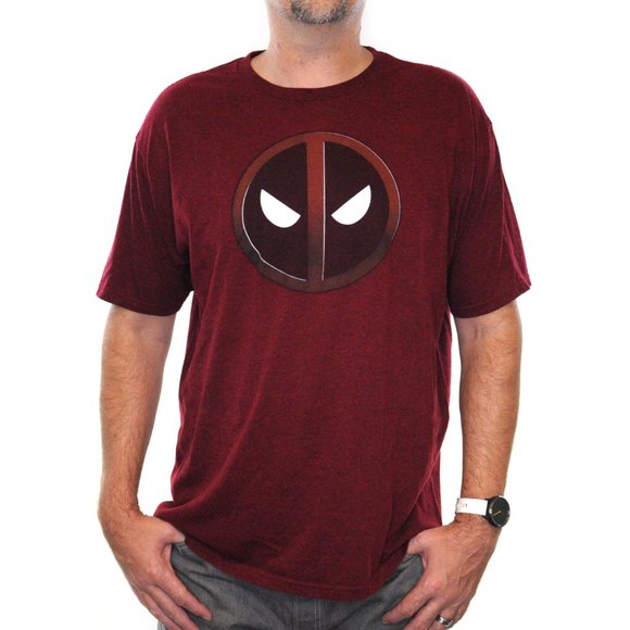 Marvel Other - MARVEL Men's Maroon Deadpool Graphic T-Shirt #AN20